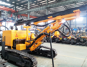 KG925/YC925 Reinforced Semi-hydraulic Surface DTH Drilling Rig