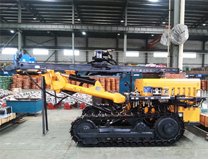 KG935/YC935 Reinforced Semi-hydraulic Surface DTH Drilling Rig