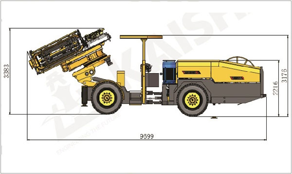 KJ311全液压掘进钻车