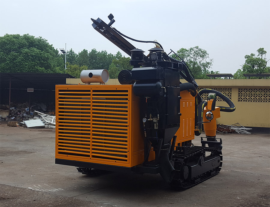 KT5/YCT5 Integrated Surface DTH Drilling Rig