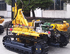 KY100J/YC100J Semi-Hydraulic Surface DTH Drilling Rig