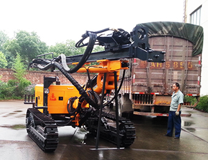 KY140A/YC140A Semi-Hydraulic Surface DTH Drilling Rig